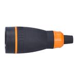 Solight P68, zásuvka do vlhka, priama, IP40, čierna-oranžová