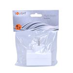 Solight P81 rozbočka, roztrojka 230V biela
