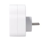 Solight P97-PD20, rozbočovač 2 x 16A, USB A+C rychlonabíjačka 20W PD, biely, vypínač
