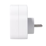 Solight P97-PD20, rozbočovač 2 x 16A, USB A+C rychlonabíjačka 20W PD, biely, vypínač