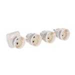Solight PA21, set cestovných adaptérov 230V, 4ks