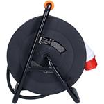 Solight PB40, predlžovací prívod - na bubne, zásuvky 400V + 230V, 25m kábel guma-neopren 5x1,5mm2, IP44