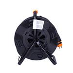 Solight PB41, predlžovací prívod na bubne, 4 zásuvky, 25m, neopren, 3x 2,5mm2, IP44