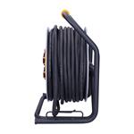 Solight PB43, predlžovací prívod na bubne, 4 zásuvky, 40m, guma H07RN-F, 3x 2,5mm2, IP44