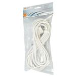 Solight PF02, flexo šnúra, 3x 1mm2, biela, 5m