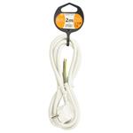 Solight PF20, flexo kábel 2,0m, 3x 1,5mm2, biela