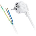 Solight PF21, flexo šnúra, 3x 1,5mm2, biela, 3m