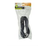 Solight PF33, flexo šnúra, 5m, 2 x 1.5mm2, gumová, čierna