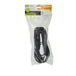 Solight PF33, flexo šnúra, 5m, 2 x 1.5mm2, gumová, čierna