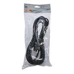 Solight PF35, flexo šnúra, 5m, 3 x 1mm2, gumová, čierna