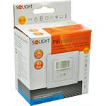 Solight PIR interiérový senzor, do krabičky od vypínačov, biely