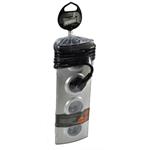 Solight PP103, prívodný predlžovací kábel 230V, 4x, 1.5m, strieborný, rohový dizajn