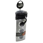 Solight PP103, prívodný predlžovací kábel 230V, 4x, 1.5m, strieborný, rohový dizajn