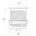 Solight PP122C-PD20, 1z + USB-C 20W PD vstavaná zásuvka, 2m, strieborná