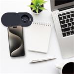 Solight PP124CB-PD20, 1z + USB A+C 20W PD vstavaná zásuvka s posuvným viečkom, 2m, matná čierna