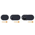 Solight PP124CB-PD20, 1z + USB A+C 20W PD vstavaná zásuvka s posuvným viečkom, 2m, matná čierna