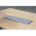 Solight PP126C-PD20, 3z + USB A+C 20W PD výsuvný blok zásuviek, 2m, nerez oceľ