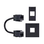 Solight PP128-RJ45, RJ45 Cat6 doplnkový modul pre vstavané zásuvky série PP128