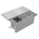 Solight PP128-RJ45, RJ45 Cat6 doplnkový modul pre vstavané zásuvky série PP128