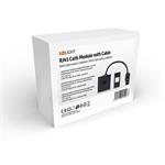 Solight PP128-RJ45, RJ45 Cat6 doplnkový modul pre vstavané zásuvky série PP128