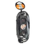 Solight predlžovací prívod, 3 zásuvky, čierny, 3m