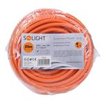 Solight PS09, predlžovací kábel 230V 1x zásuvka 25,0m oranžový