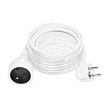 Solight PS19, predlžovací kábel 230V 1x zásuvka 15,0m biely