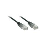 Solight SSC1103E, patch kábel RJ45, cat.5e, UTP, 3,0m, čierny