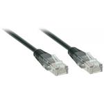 Solight SSC1105E, patch kábel RJ45, cat.5e, UTP, 5,0m, čierny