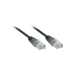 Solight SSC11X0E, patch kábel RJ45, cat.5e, UTP, 10m, čierny