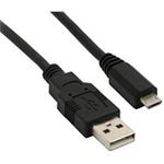 Solight SSC13005E, USB kábel, USB 2.0 A konektor - USB B micro konektor, sáček, 50cm