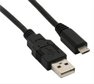 Solight SSC1301E, USB kábel, USB 2.0 A konektor - USB B micro konektor, sáček, 1m