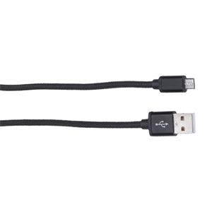 Solight SSC1401, USB kábel, USB 2.0 A - USB B micro konektor, 1m, blister