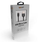 Solight SSC1602, USB-C kábel, USB 2.0 A konektor - USB-C 3.1 konektor, blister, 2m