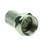 Solight SSN6100E, anténny F-konektor, skrutkovacie, priemer: 6,5mm, 10ks, sáčok