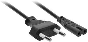 Solight SSP0102E, napájací kábel 2-pin, 230V, 2,5 A, 2m