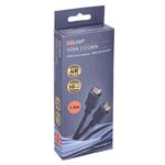 Solight SSV12215, kábel HDMI v 2.0 M/M Gold, prepojovací 1,5m