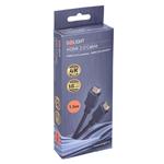 Solight SSV12215, kábel HDMI v 2.0 M/M Gold, prepojovací 1,5m