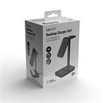 Solight SSWC02, stolová nabíjačka 3v1, Qi2, MagSafe kompatibilná