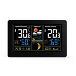 Solight TE81, meteostanica, čierna