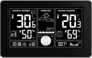Solight TE81BK, meteostanica, čierna, (rozbalené)