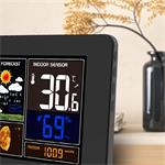 Solight TE81WIFI, meteostanica, čierna