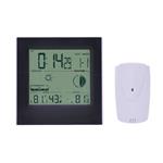 Solight TE83, meteostanica, čiernobiely displej, modré podsvietenie, vonkajšia/vnútorná teplota, vonkajšia/vnútorná vlhk