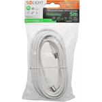 Solight účastnícka šnúra, kombinované konektory, 5m, sáčok
