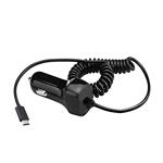 Solight USB-C nabíjací adaptér do auta, 5V/2100mA, 12-24V, čierna