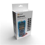 Solight V31, multimeter, max AC 750V/10A, max. DC 1000V/10A, odpor, kapacita, frekvencia, NCV