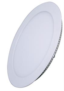 Solight WD110, LED mini panel, podhľadový, 18W, 1530lm, 4000K, tenký, okrúhly, biely