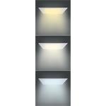 Solight WD141, LED mini panel CCT, podhľadový, 12W, 900lm, 3000K, 4000K, 6000K, štvorcový