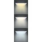 Solight WD147, LED mini panel CCT, podhľadový, 6W, 450lm, 3000K, 4000K, 6000K, štvorcový