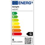 Solight WD147, LED mini panel CCT, podhľadový, 6W, 450lm, 3000K, 4000K, 6000K, štvorcový